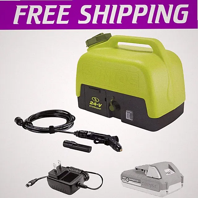 Cordless Outdoor Cleaning Machine - Total Stop System