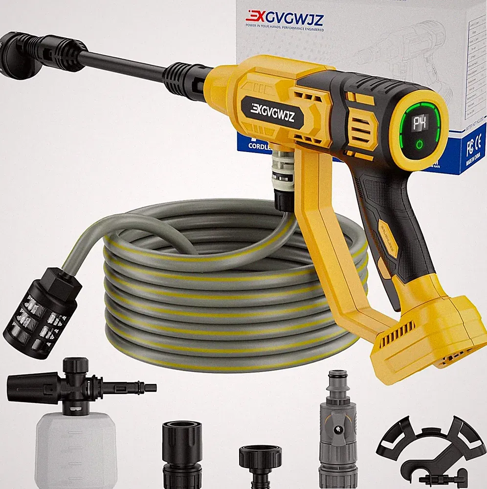 Cordless Portable Washer Compatible with Dewalt 20V Battery, 700 PSI Portable Ha