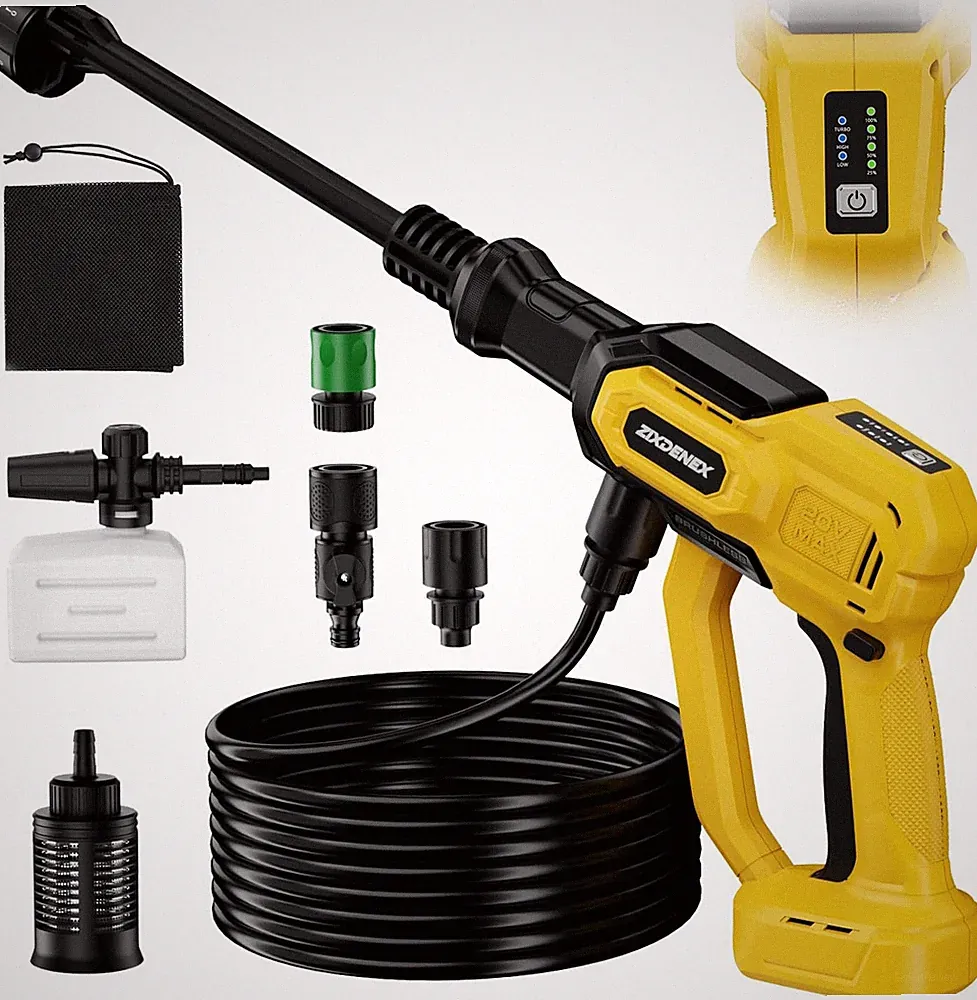 Cordless Portable Washer for Dewalt 20V Battery, 1000 PSI Handheld Pressure