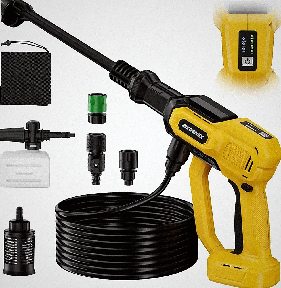 Cordless Portable Washer for Dewalt 20V Battery, 1000 PSI Portable Handheld Wash