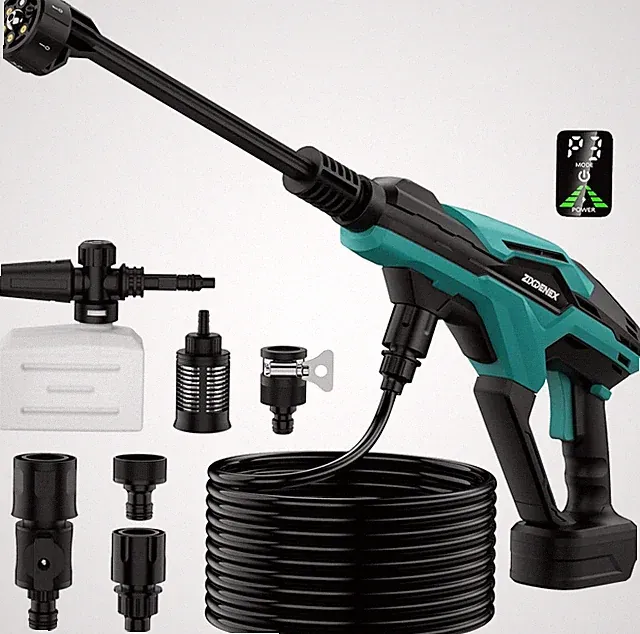 Cordless Portable Washer Makita 18V Battery 800 PSI Brushless Motor 6-In-1