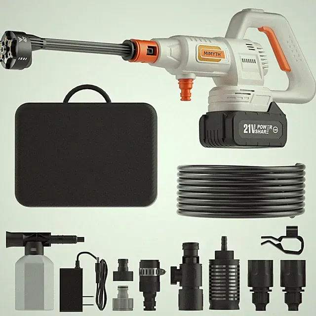 Cordless Portable Washer with Brushless Motor - 1200 PSI