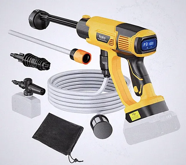 Cordless Power Pressure Washer for DeWalt 20V Battery, Portable Handheld Washer
