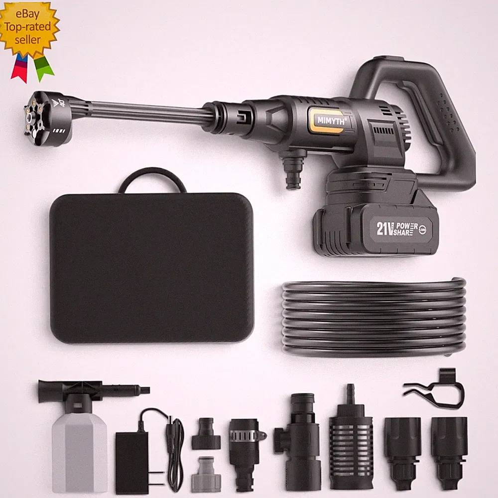 Cordless Pressure Washer 1200 PSI Brushless Portable Power Washer 23FT Hose NEW