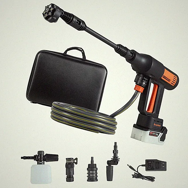 Cordless Pressure Washer 1200PSI Brushless Motor, 5 Nozzles