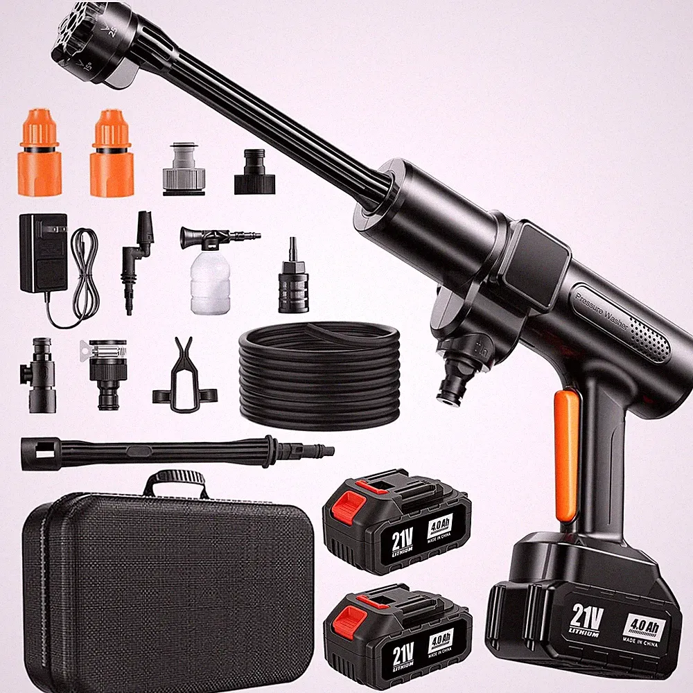 Cordless Pressure Washer, 1500 PSI Max Power Washer with