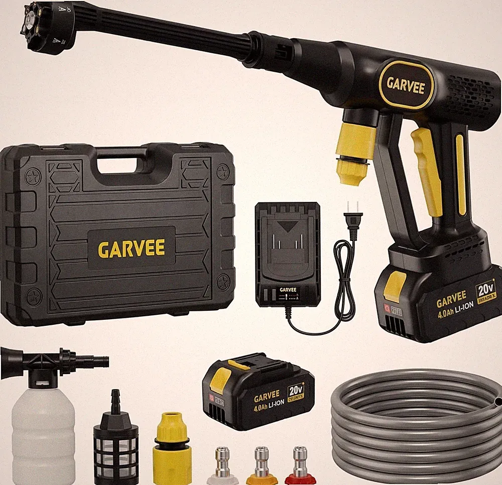 Cordless Pressure Washer 20V 2.5GPM Portable Power Cleaner Foam Cannon - NIB
