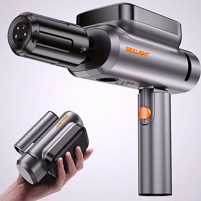 Cordless Pressure Washer 300 PSI Foldable Portable 4.0Ah Battery SEALIGHT Power