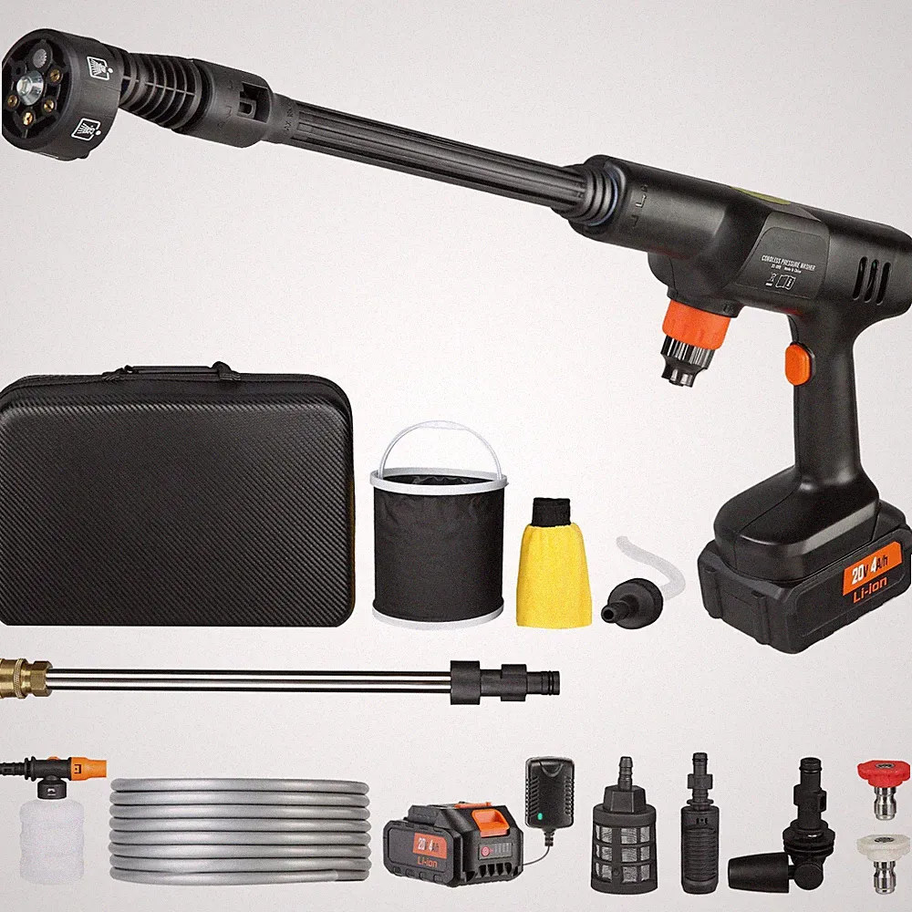Cordless Pressure Washer, 652-PSI 1.0 GPM Portable Power Cleaner, Handheld High