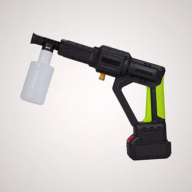 Cordless Pressure Washer 6in1 Nozzle Handheld Car Washer 3-gear Adjust BT0