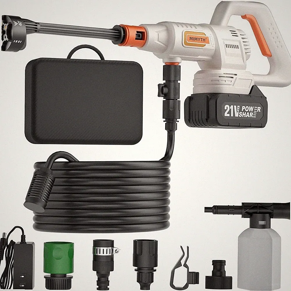 Cordless Pressure Washer Battery Powered 1200PSI Cordless Power Washer