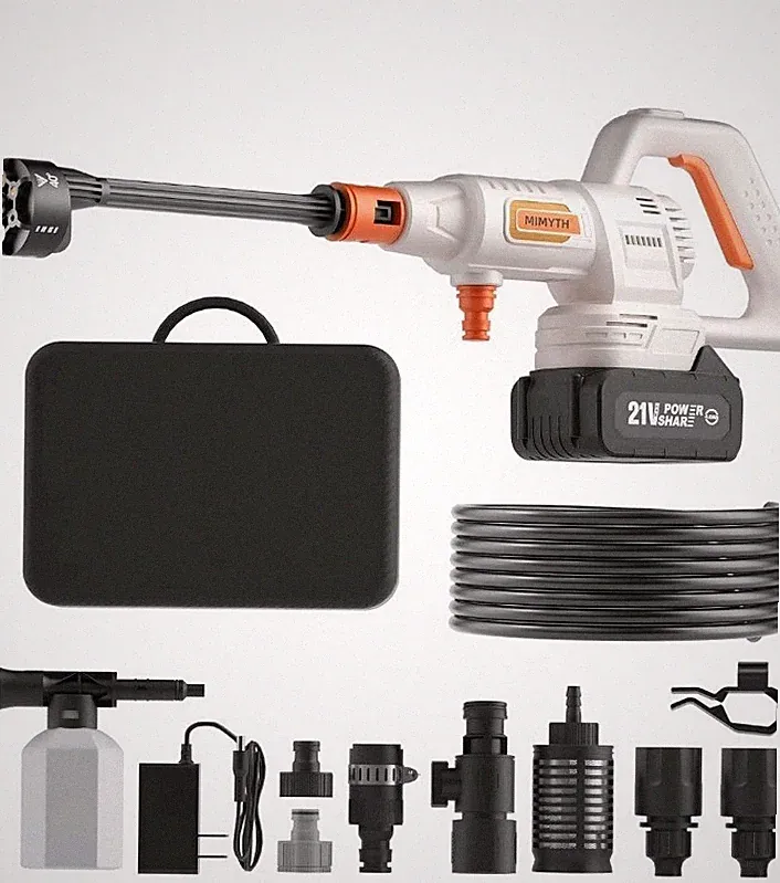 Cordless Pressure Washer Battery Powered; 1200PSI Cordless Power Washer with...