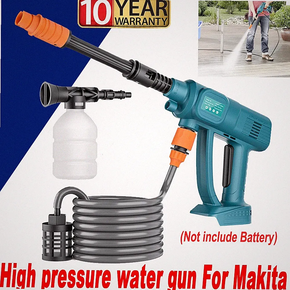 Cordless Pressure Washer Battery Powered For makita 18volt Tools (no battery)