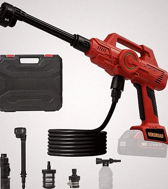 Cordless Pressure Washer Car Cleaner Tool Compatible with Milwaukee M18 Battery