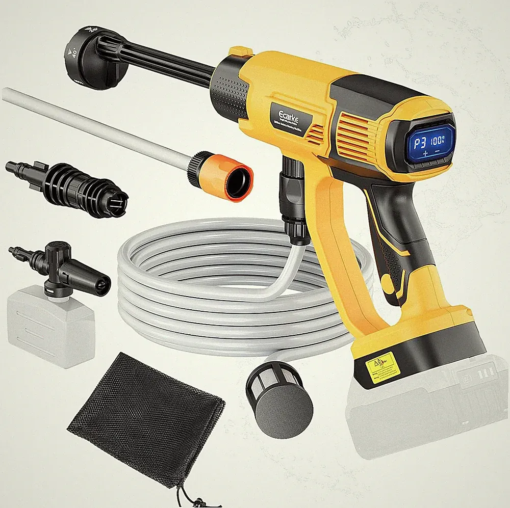 Cordless Pressure Washer Compatible with Dewalt 20V Battery 800 PSI Portable Han