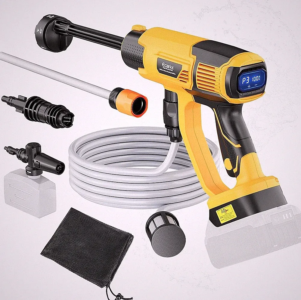 Cordless Pressure Washer Compatible with DeWalt 20V Battery, Ecarke 800 PSI Port