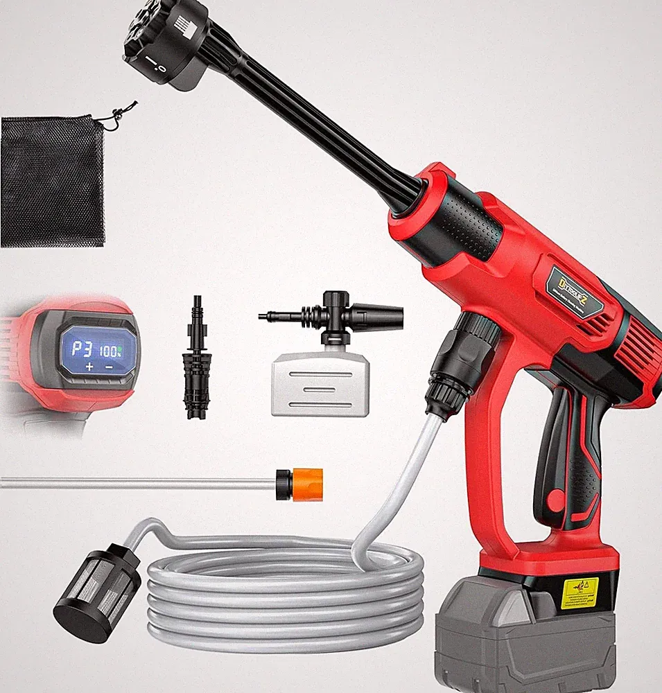 Cordless Pressure Washer Compatible with Milwaukee 18V Battery, 800PSI Ultra-Lig