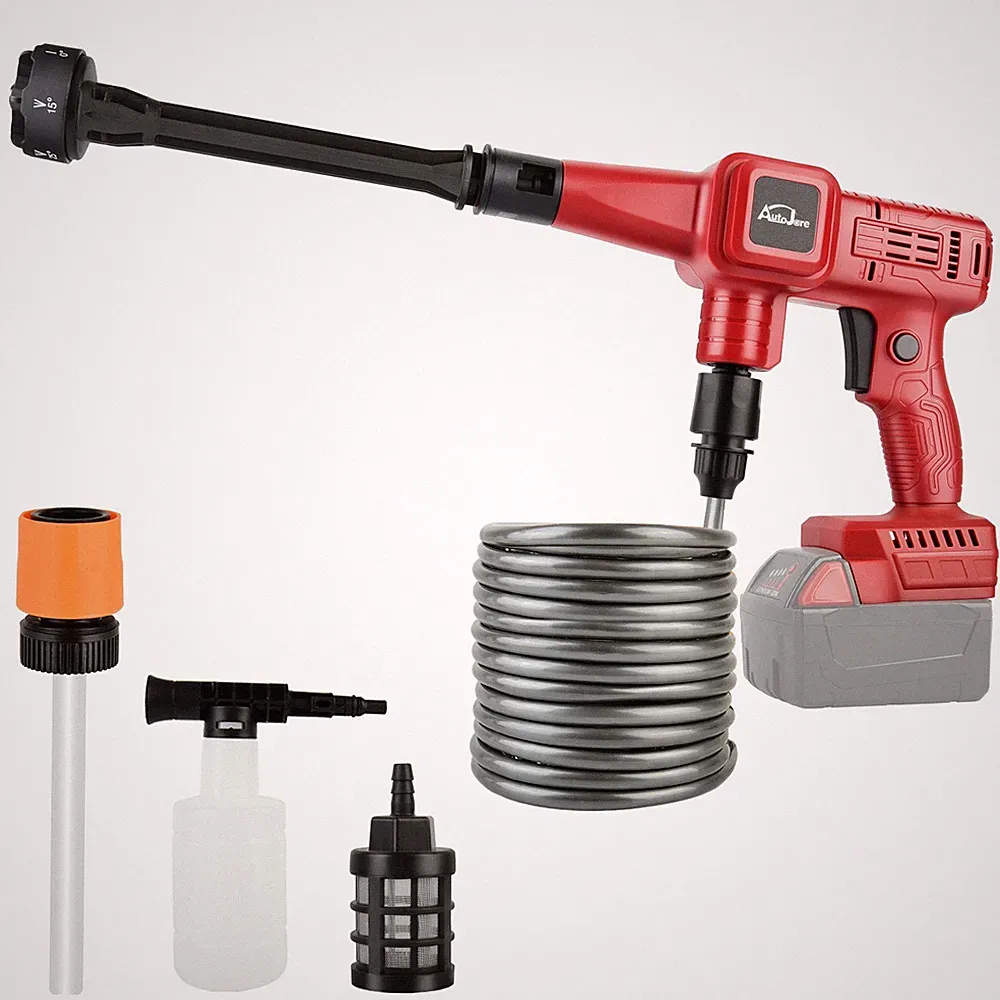 Cordless Pressure Washer Compatible with Milwaukee M18 Battery 880PSI Tool