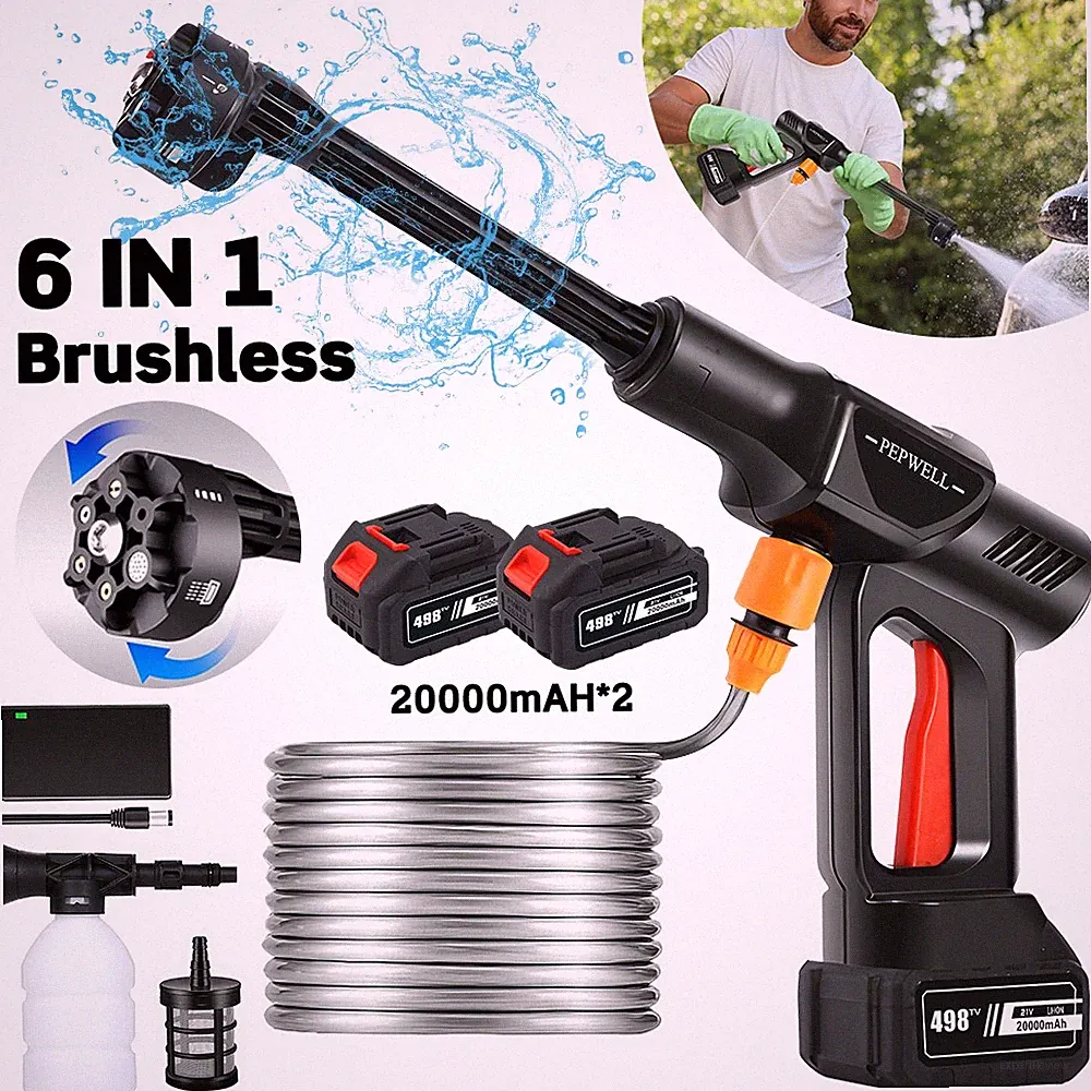Cordless Pressure Washer Electric Power Jet Patio Car Cleaner For Makita Battery