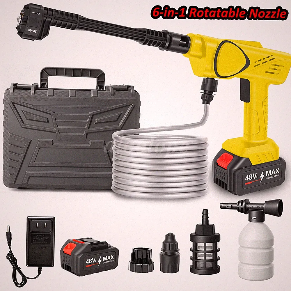 Cordless Pressure Washer for 21V Battery 970 PSI Portable Handheld Power