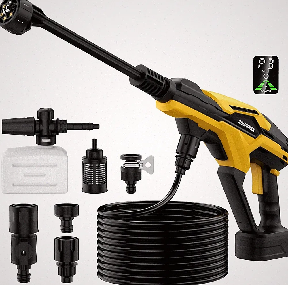 Cordless Pressure Washer for Dewalt 18/20V Battery, 800 PSI Portable Handheld Po