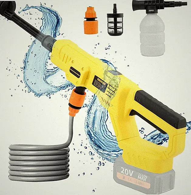 Cordless Pressure Washer for Dewalt 20V Max Battery, Portable Cordless Power Was