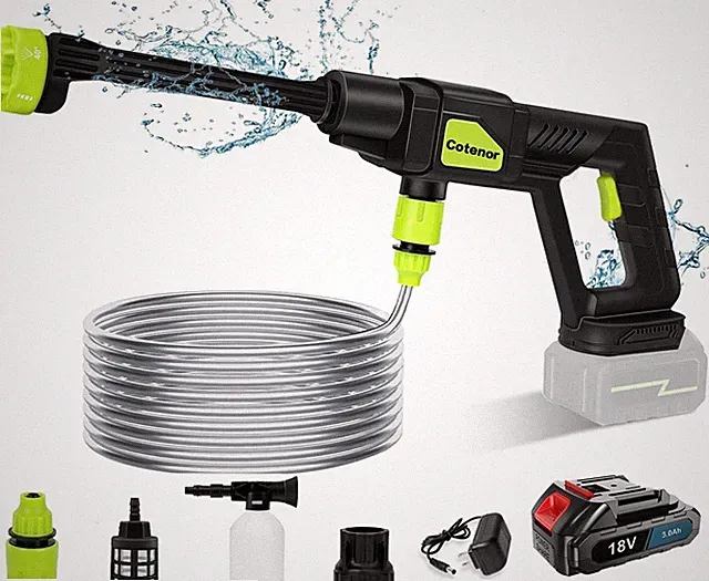 Cordless Pressure Washer for Makita 18V Batteries, 450 PSI 1.2GPM Portable Press