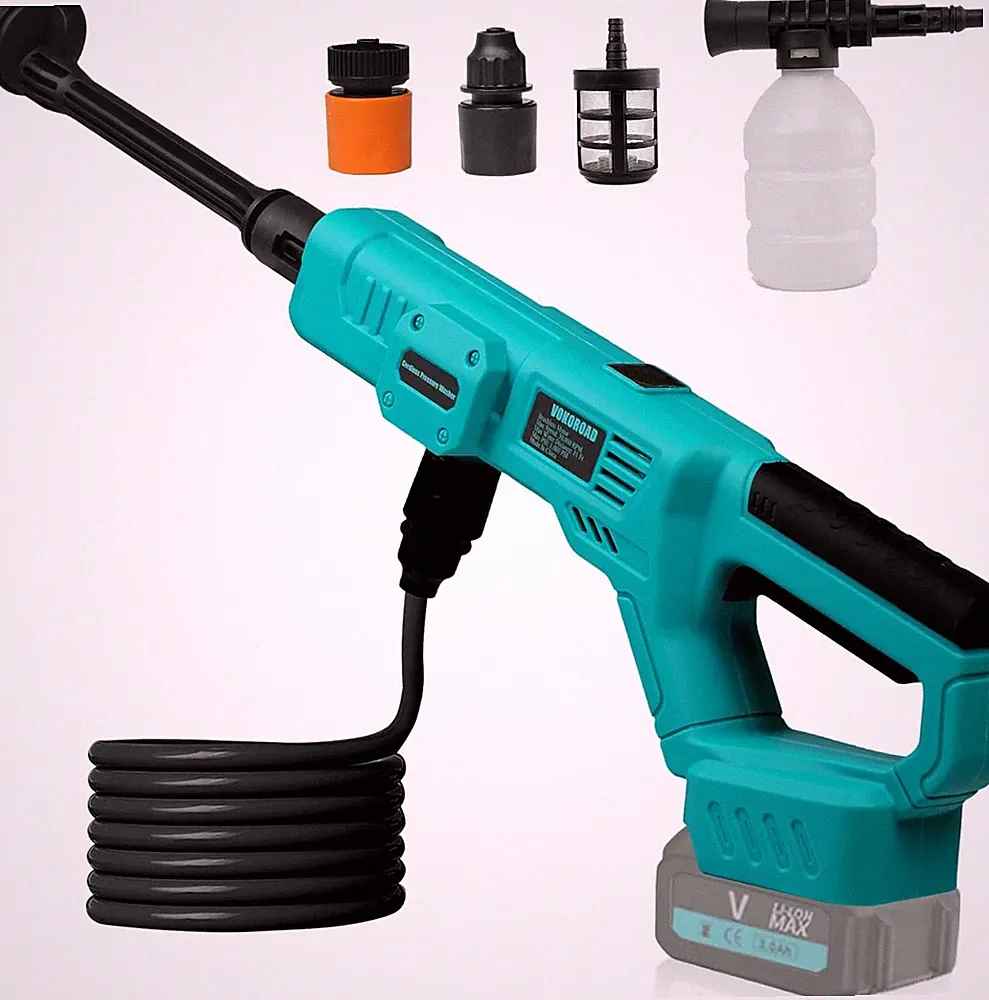 Cordless Pressure Washer for Makita 18V Battery, 1000PSI Portable Cordless Handh