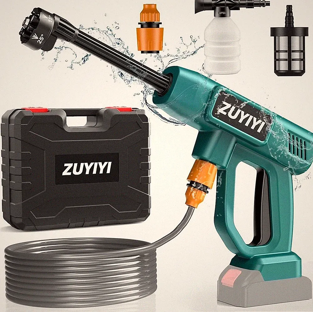 Cordless Pressure Washer for Makita 18V Battery, 970PSI Portable Power Cleaner