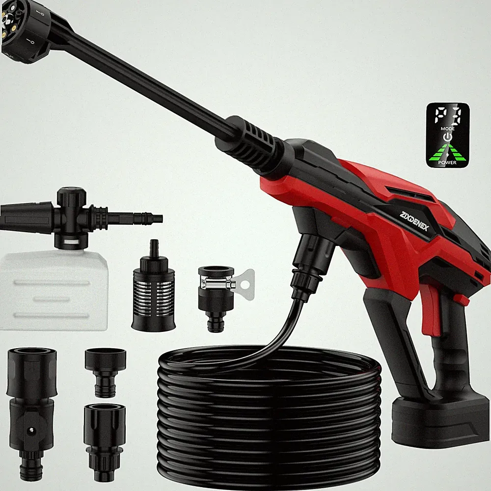Cordless Pressure Washer for Milwaukee 18/20V Battery, 800 PSI Portable Handh...