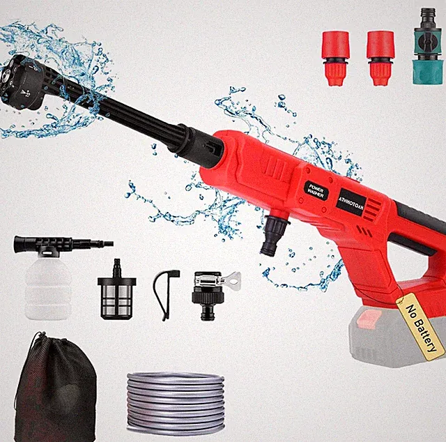 Cordless Pressure Washer for Milwaukee 18V Battery, 700 PSI Portable Handheld Po