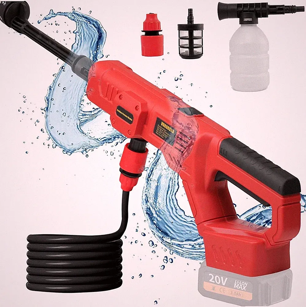 Cordless Pressure Washer for Milwaukee M18 Battery, Portable Cordless Power Wash