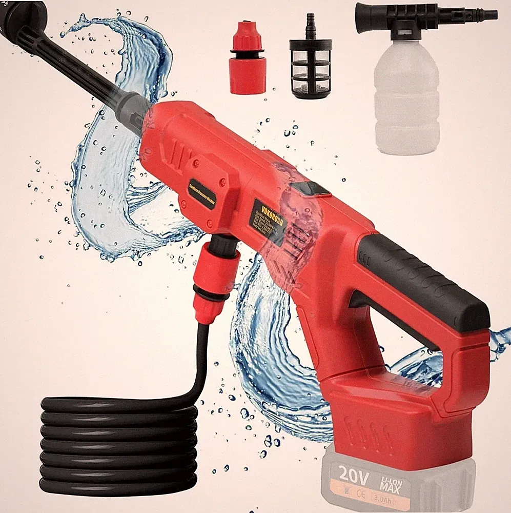 Cordless Pressure Washer for Milwaukee M18 Battery, Portable Cordless Power Wash