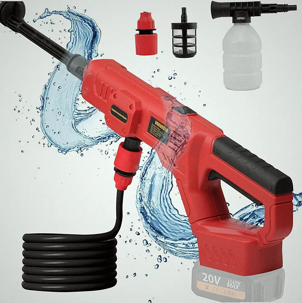 Cordless Pressure Washer for Milwaukee M18 Battery Portable Cordless Power Washe
