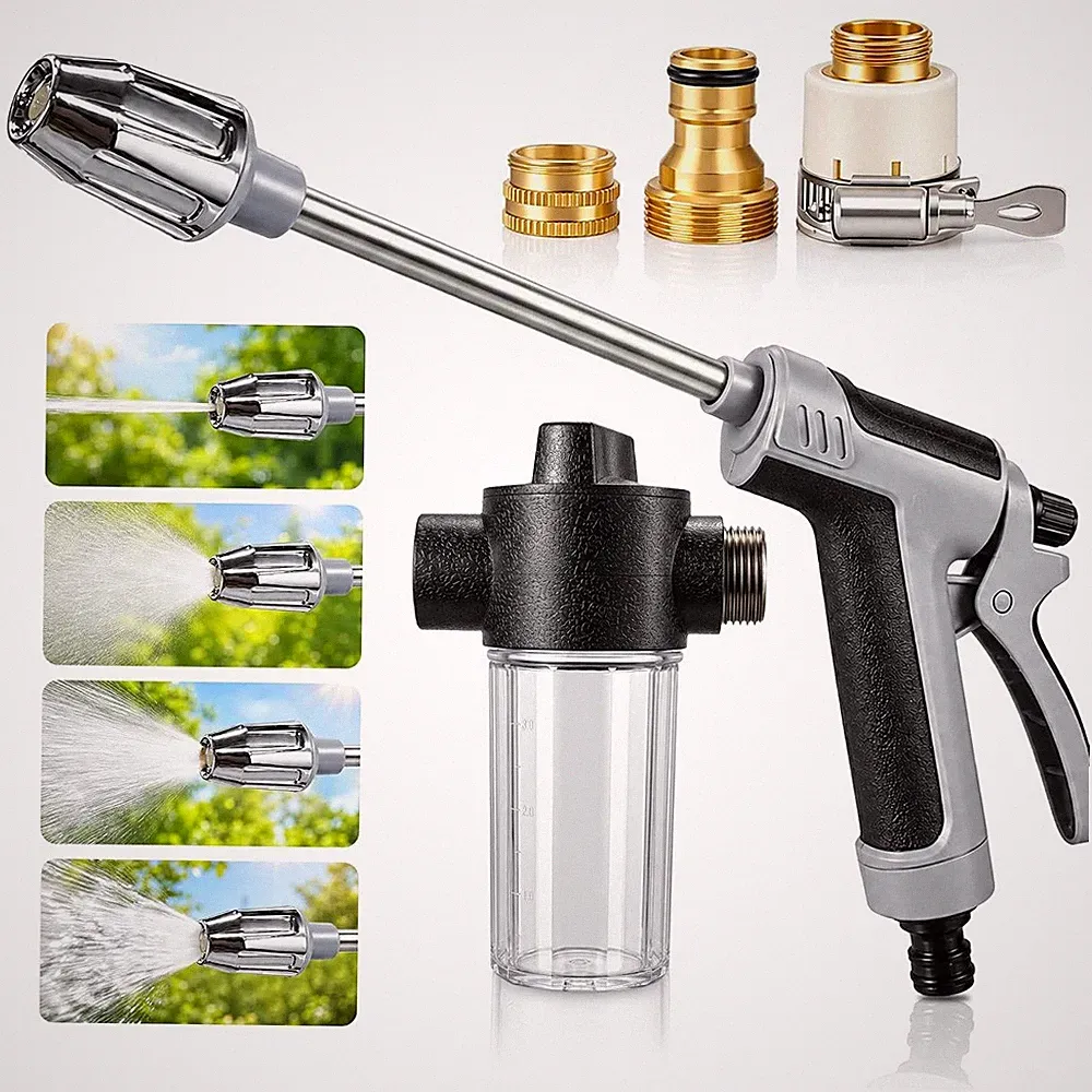 Cordless Pressure Washer Garden Hose Attachment Power Washer Portable Car Wash