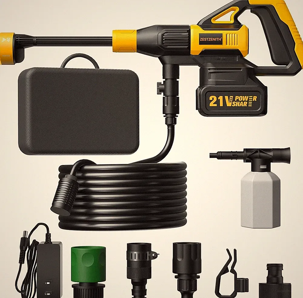 Cordless Pressure Washer, Handheld Portable Battery Cordless Power