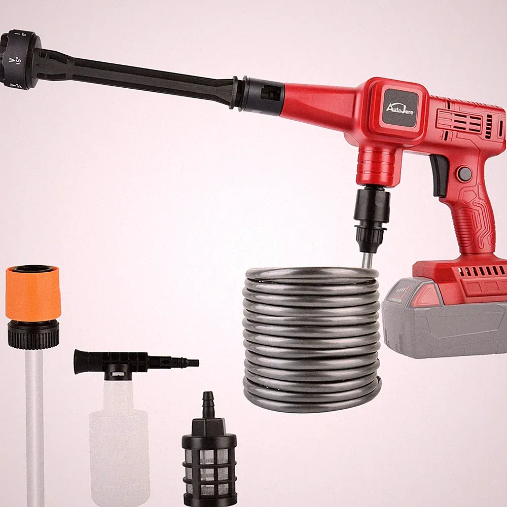 Cordless Pressure Washer Milwaukee M18 Battery 6-in-1 Nozzle 880PSI Tool
