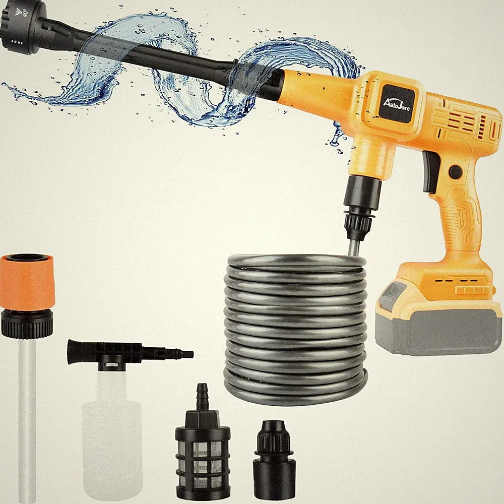 Cordless Pressure Washer for Dewalt 20V Battery 880 PSI Portable Handheld Power