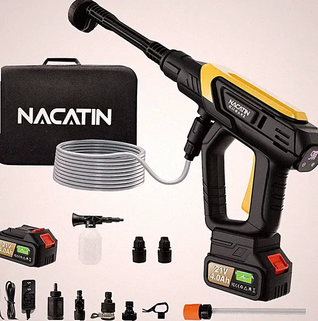 Cordless Washer for Car Washing, Patio, Fence, Driveway, Outdoor Cleaning