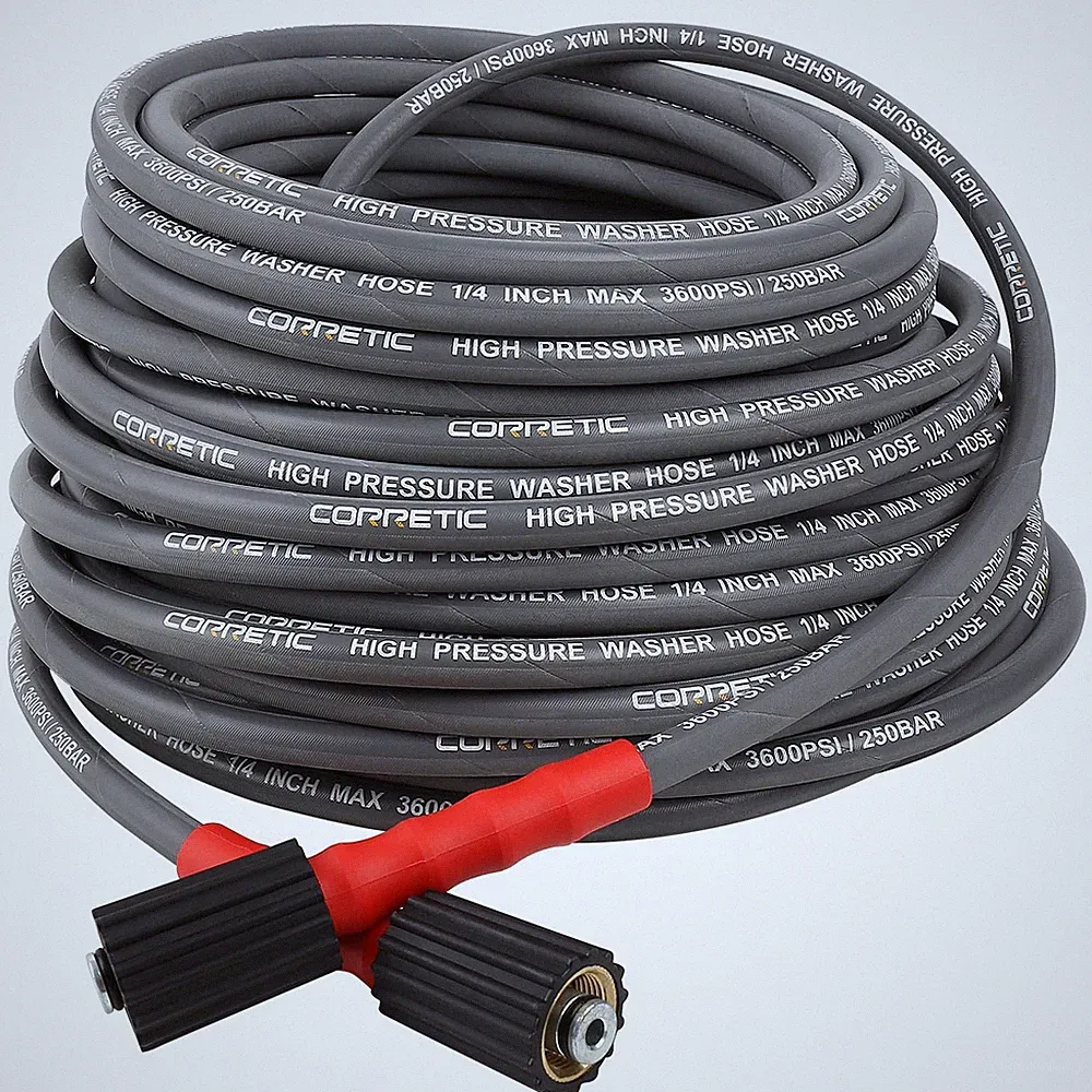 Corretic 1/4" Pressure Washer Hose 100FT 3600psi M22-14mm