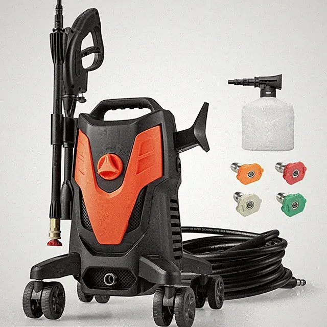 COSTWAY 2400PSI Pressure Cleaner 4 Nozzles Soap Bottle 1.7 GPM