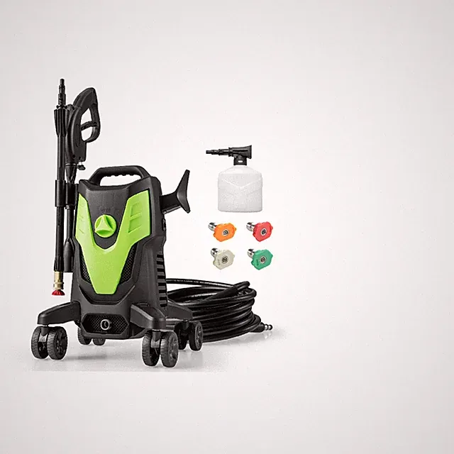 Costway Electric Pressure Washer 4 Universal Wheels 2400 Psi High Pressure