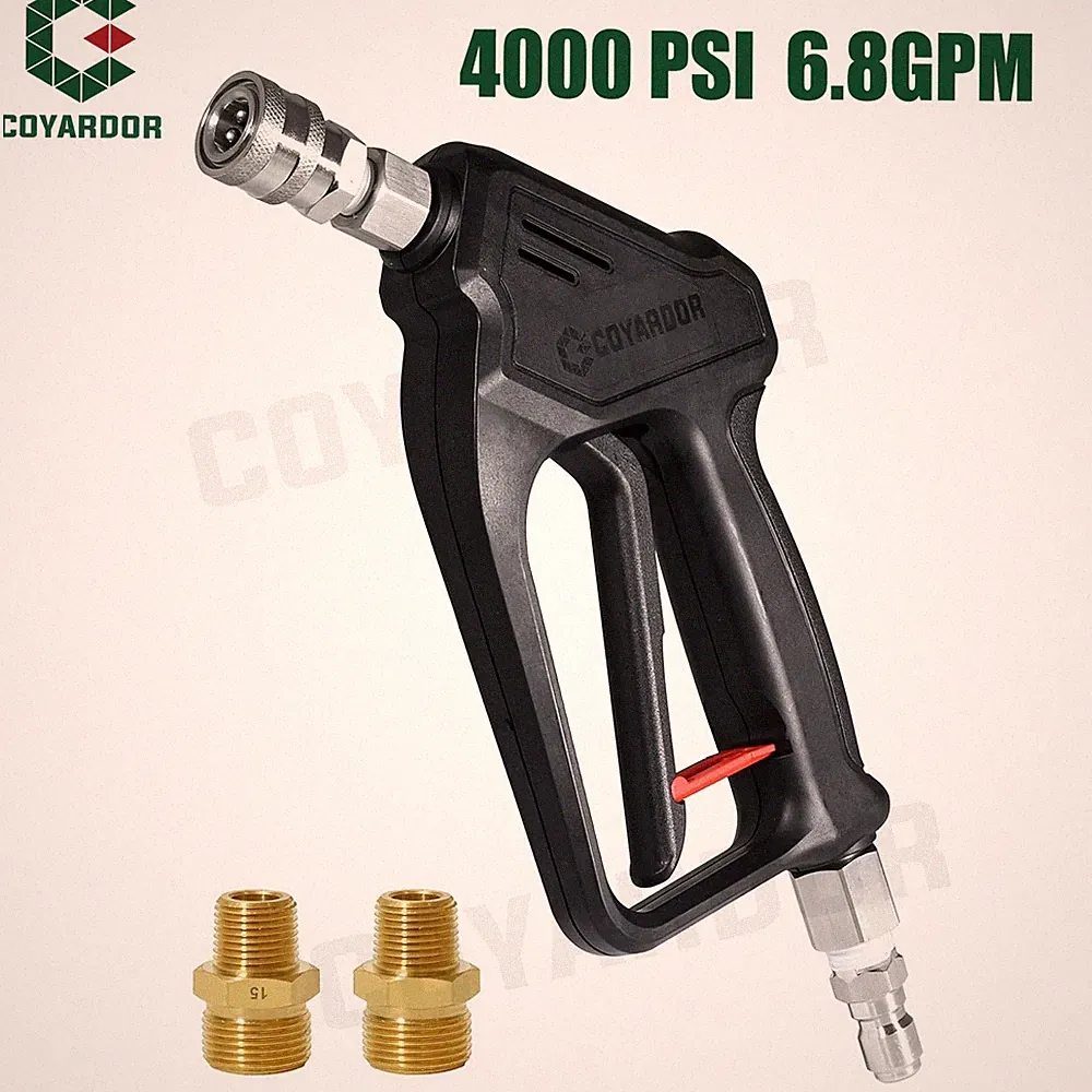 COYARDOR 4000 PSI 6.8 GPM Pressure Washer Short Gun with Swivel Black