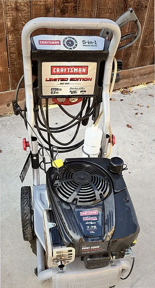 Craftsman 5 In 1 2700 PSI 2.3 GPM Limited Edition Pressure Washer