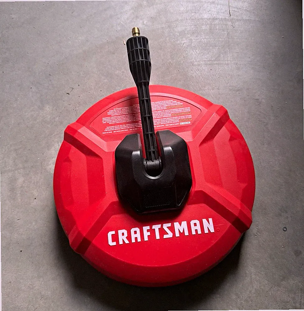 Craftsman CMZPWSC100 Surface Cleaner for Pressure Washer 2400 PSI Max Red/Black