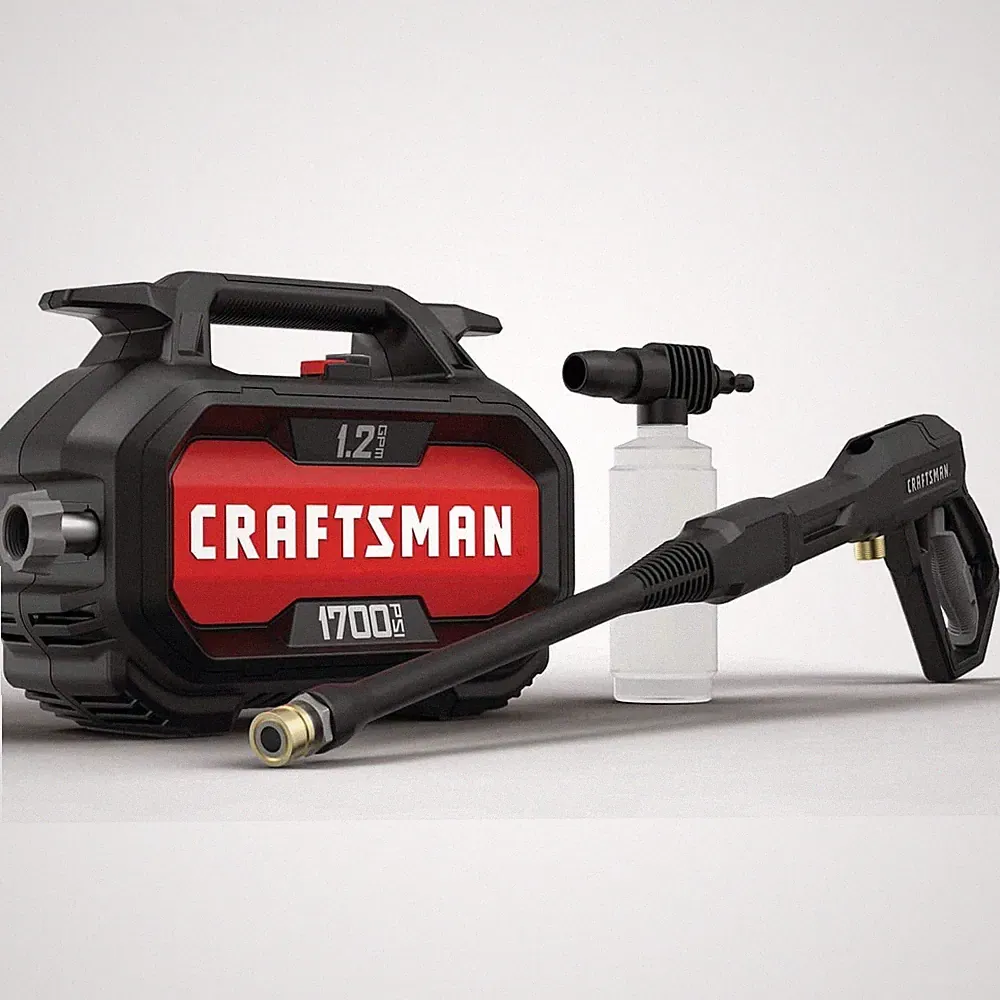 CRAFTSMAN Electric Pressure Washer Cold Water 1700-PSI 1.2-GPM Corded CMEPW1700