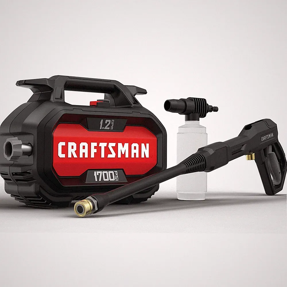 CRAFTSMAN Electric Pressure Washer, Cold Water, Lightweight Corded Power Wash...