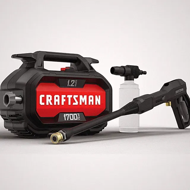 CRAFTSMAN Electric Pressure Washer, Cold Water, Lightweight Corded Power Wash...