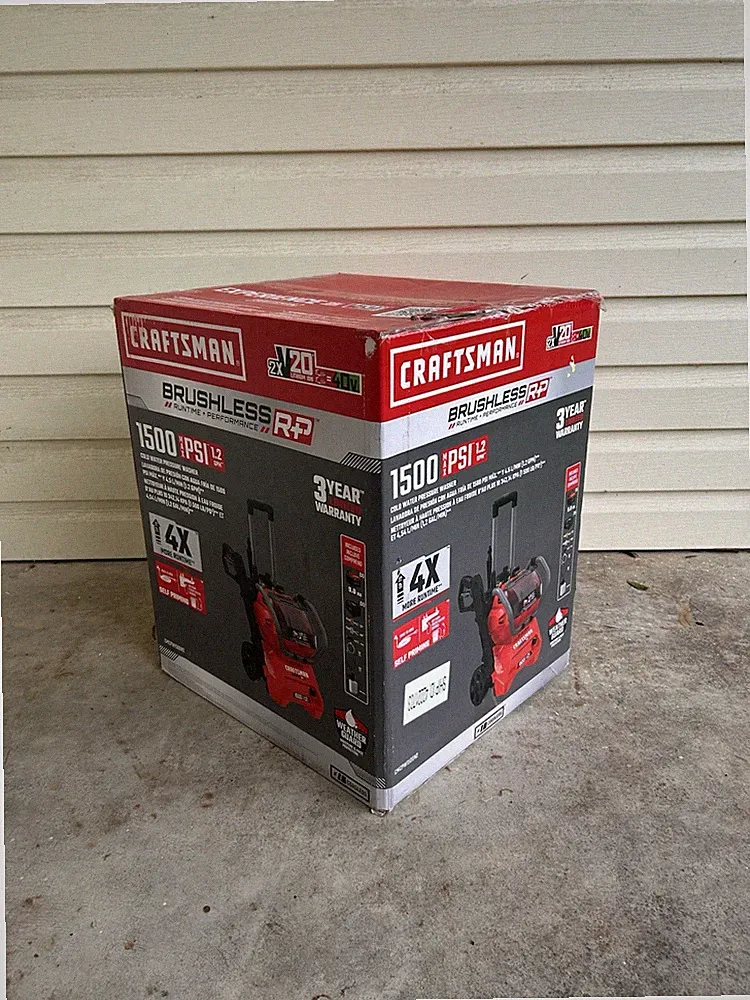 craftsman v20 1500 psi cordless pressure washer