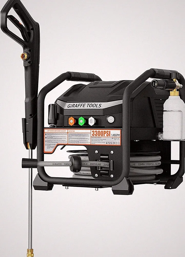 Crossfalls Retractable Pressure Washer Max, 3000PSI, 1.45GPM, 1800W Induction...